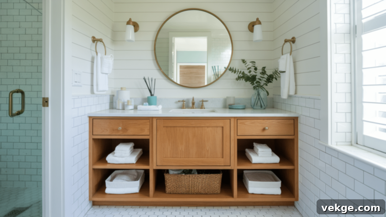 Under-Sink Built-In Storage