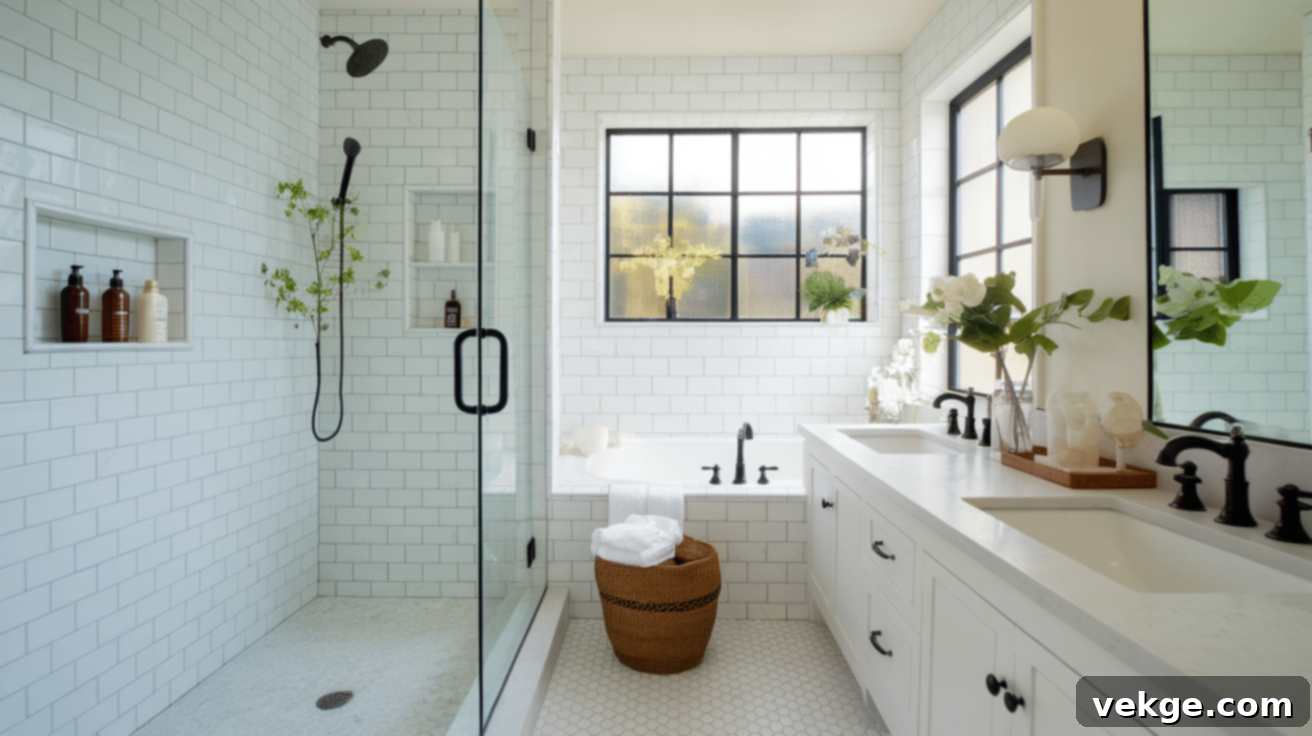 Built-In Shower Nooks