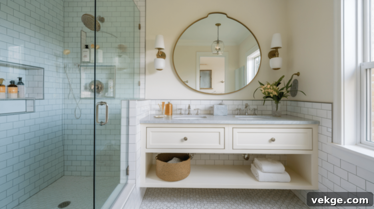 Recessed Built-In Shelves