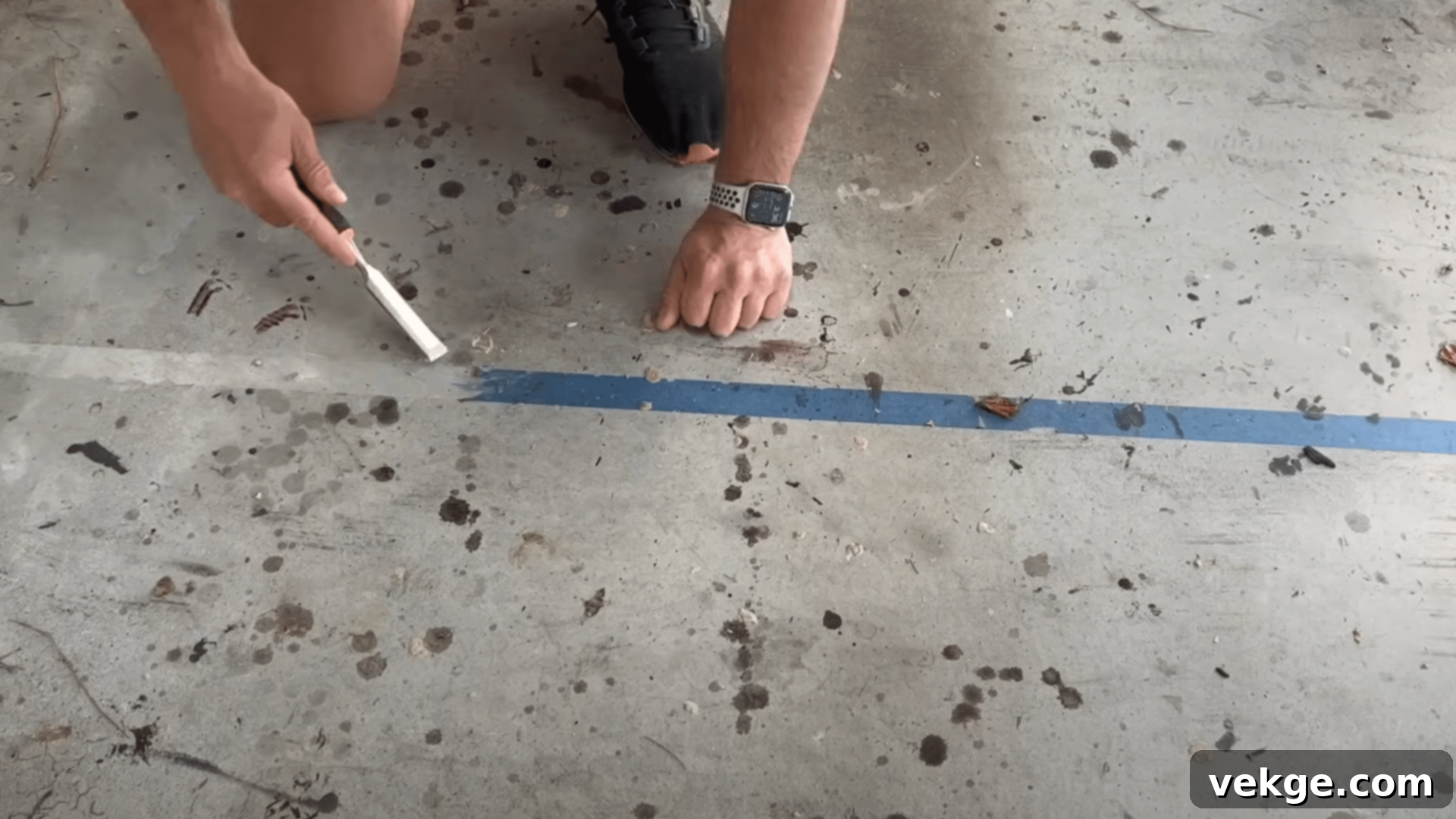 Prepare the Garage Floor