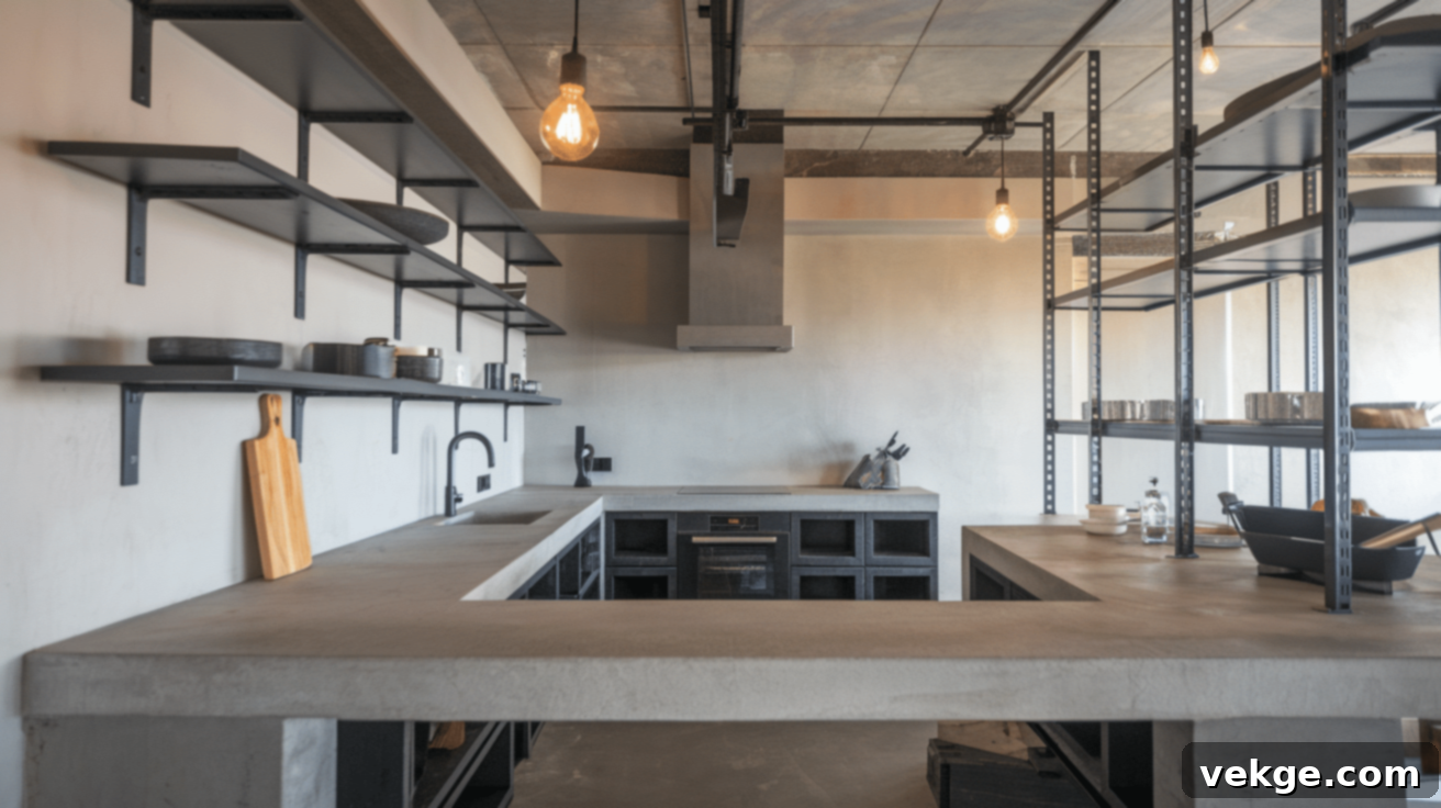 Essential Elements of a Brutalist Kitchen
