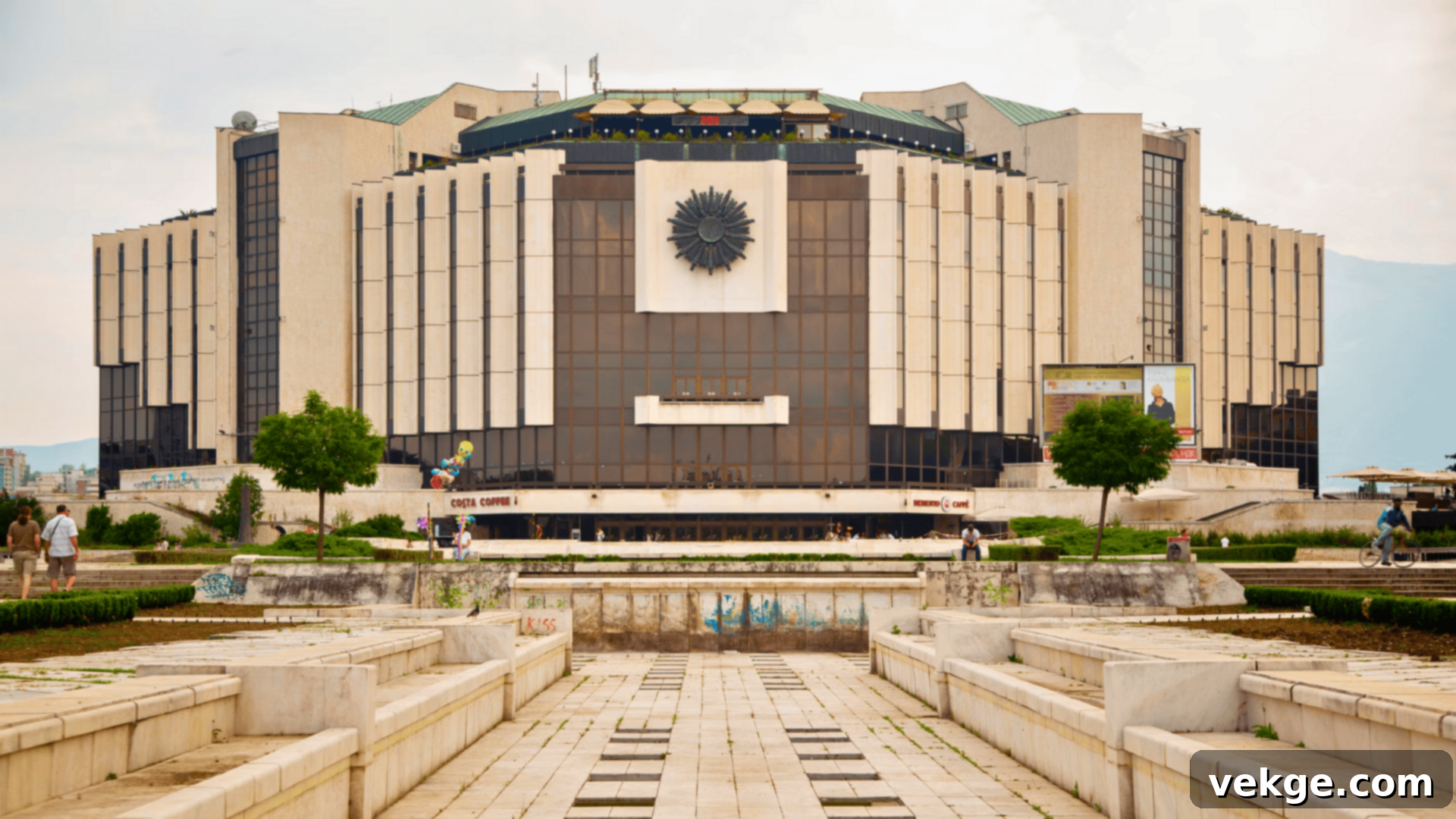 Modern Bulgarian Architecture showcasing contemporary urban development