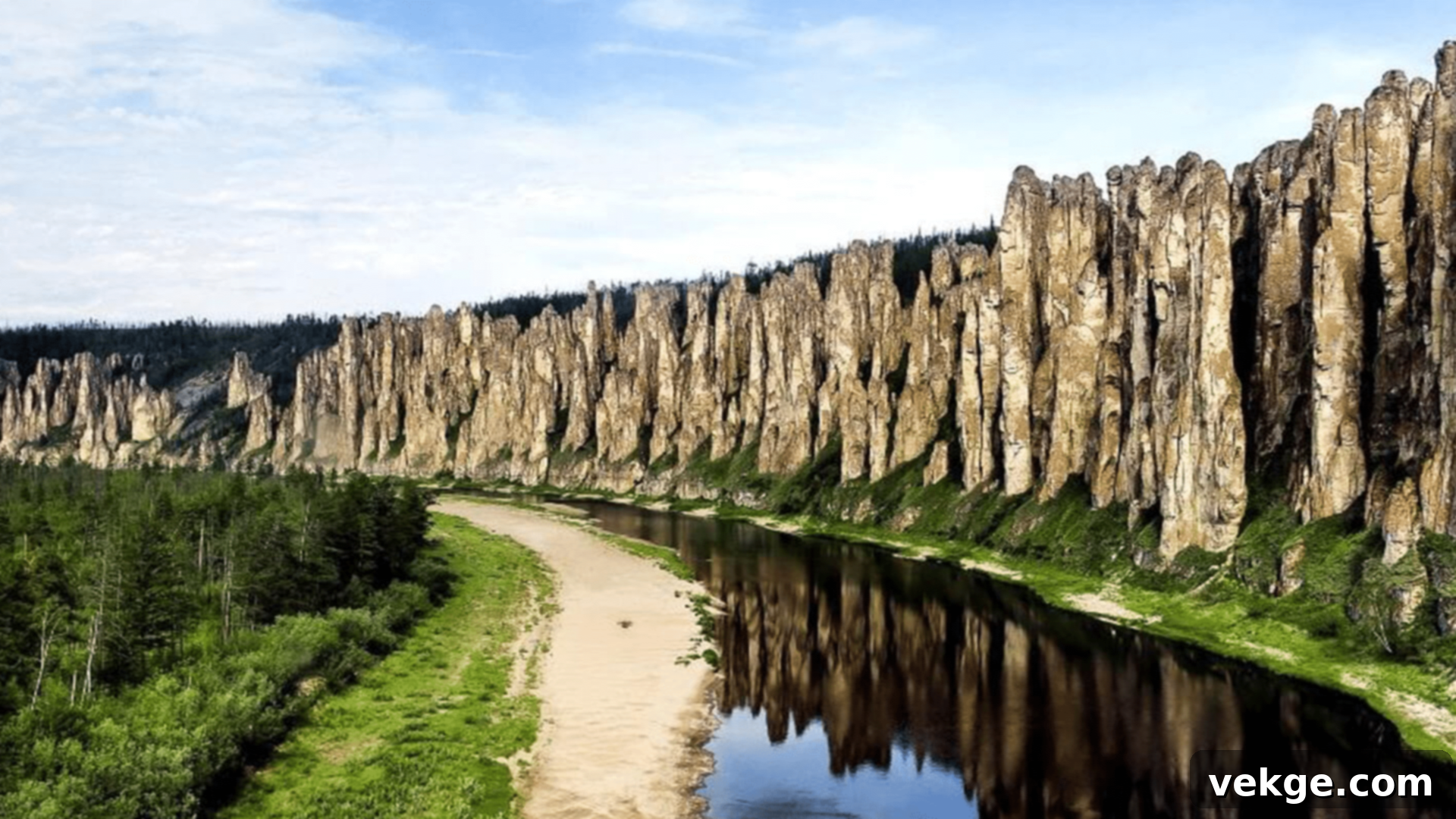 Lena Pillars - Impressive Rock Formations on Lena River