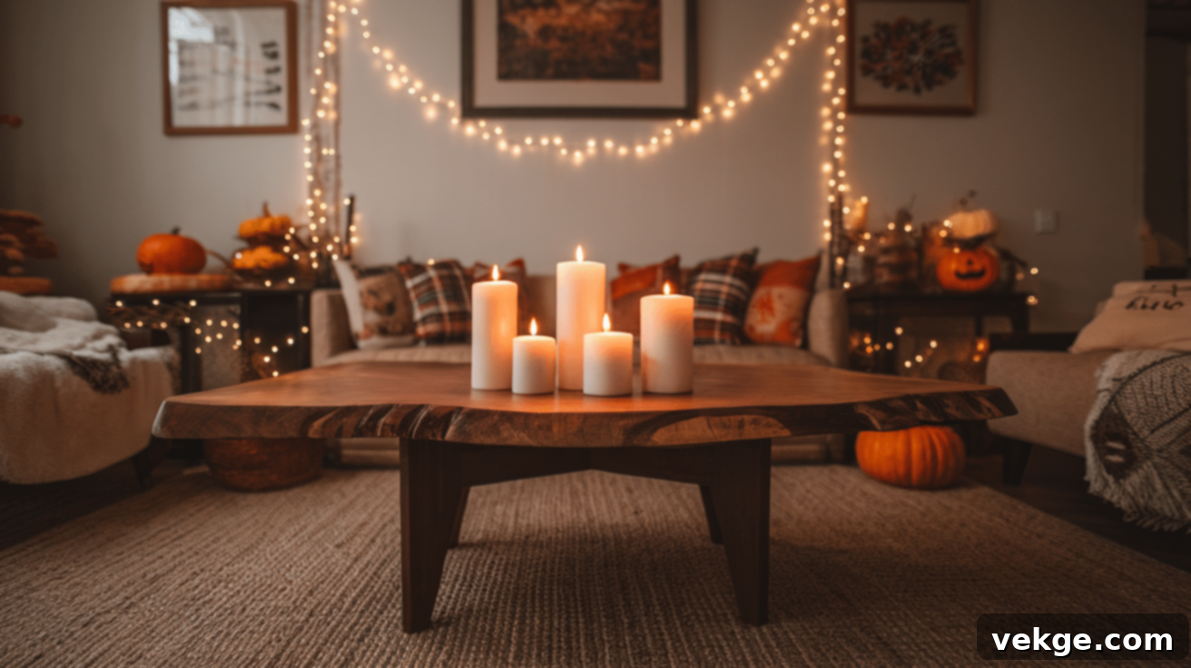 Creating Fall Ambiance with Scented Candles