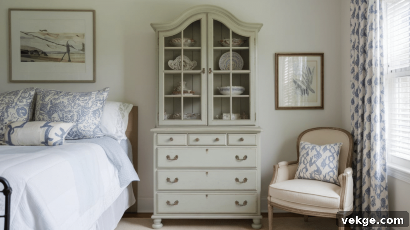 China Cabinet as Bedroom Dresser for unique storage