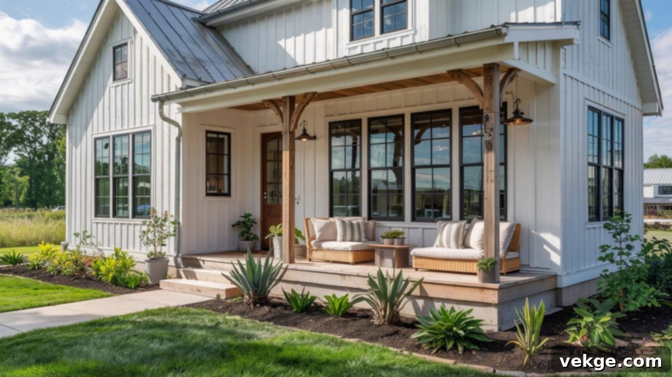 Curb Appeal Tips for Modern Farmhouse