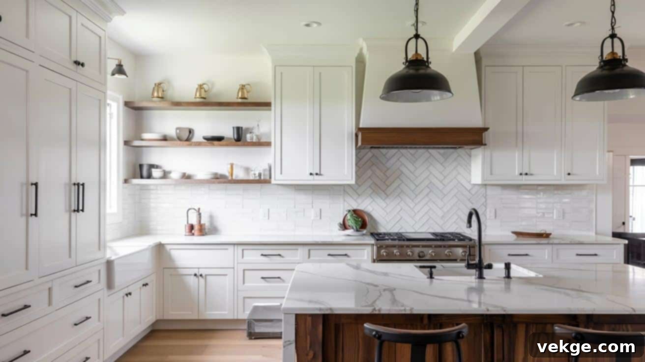 Modern Farmhouse Kitchen Design