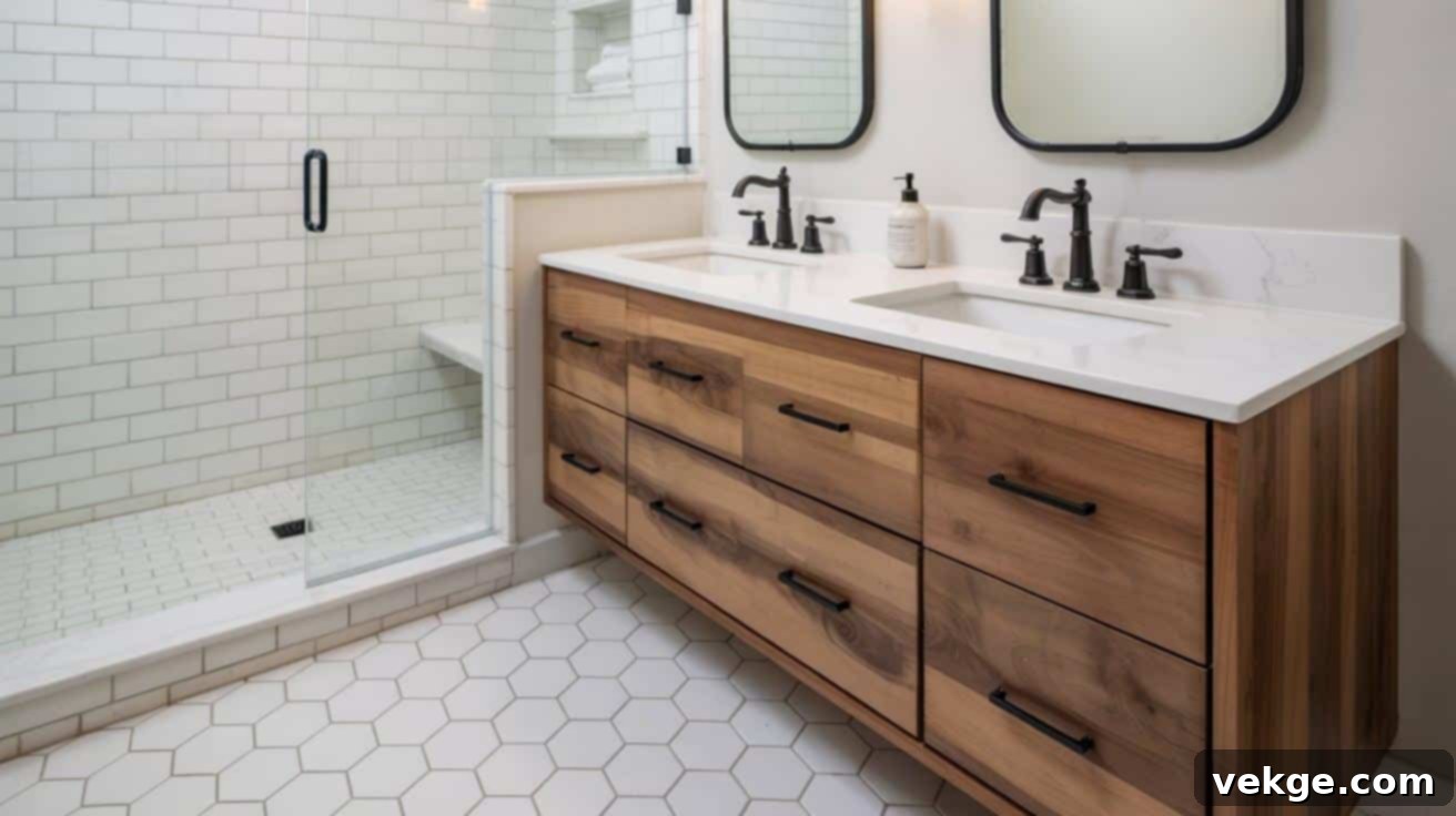 Modern Farmhouse Bathroom Design Ideas
