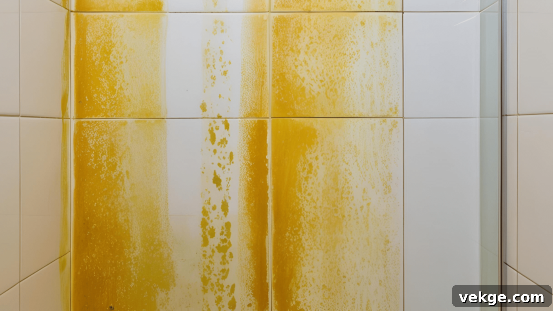 Mold and Mildew Stains in Shower