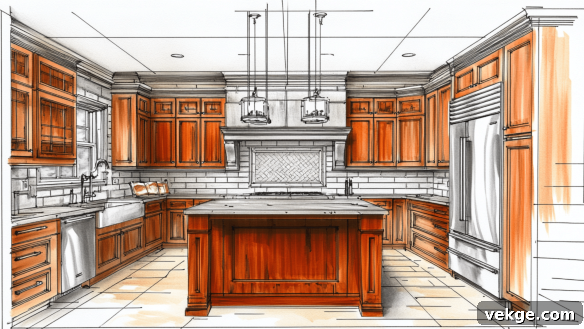 Transitional Kitchen Design