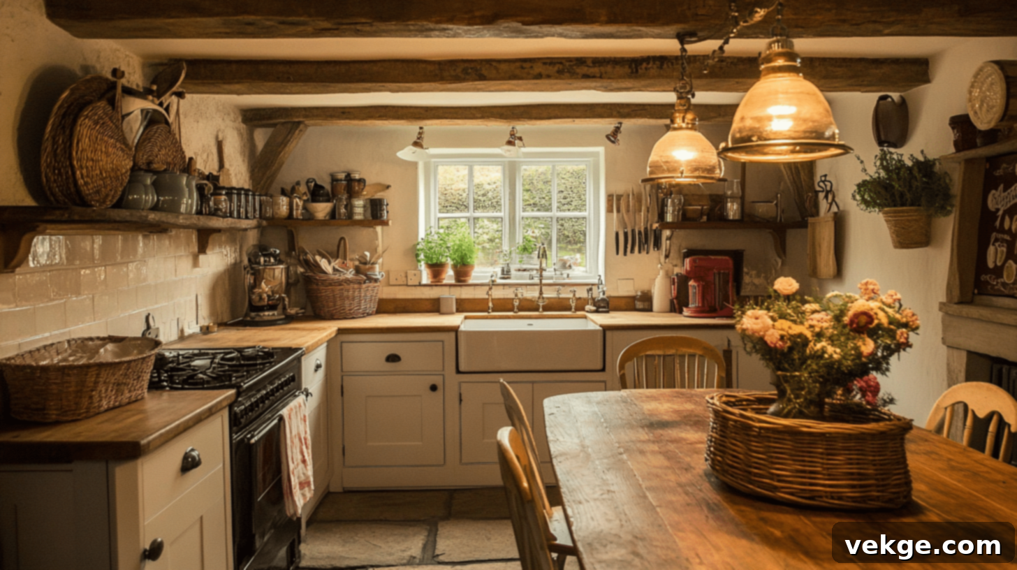 Farmhouse-Inspired Kitchen Design