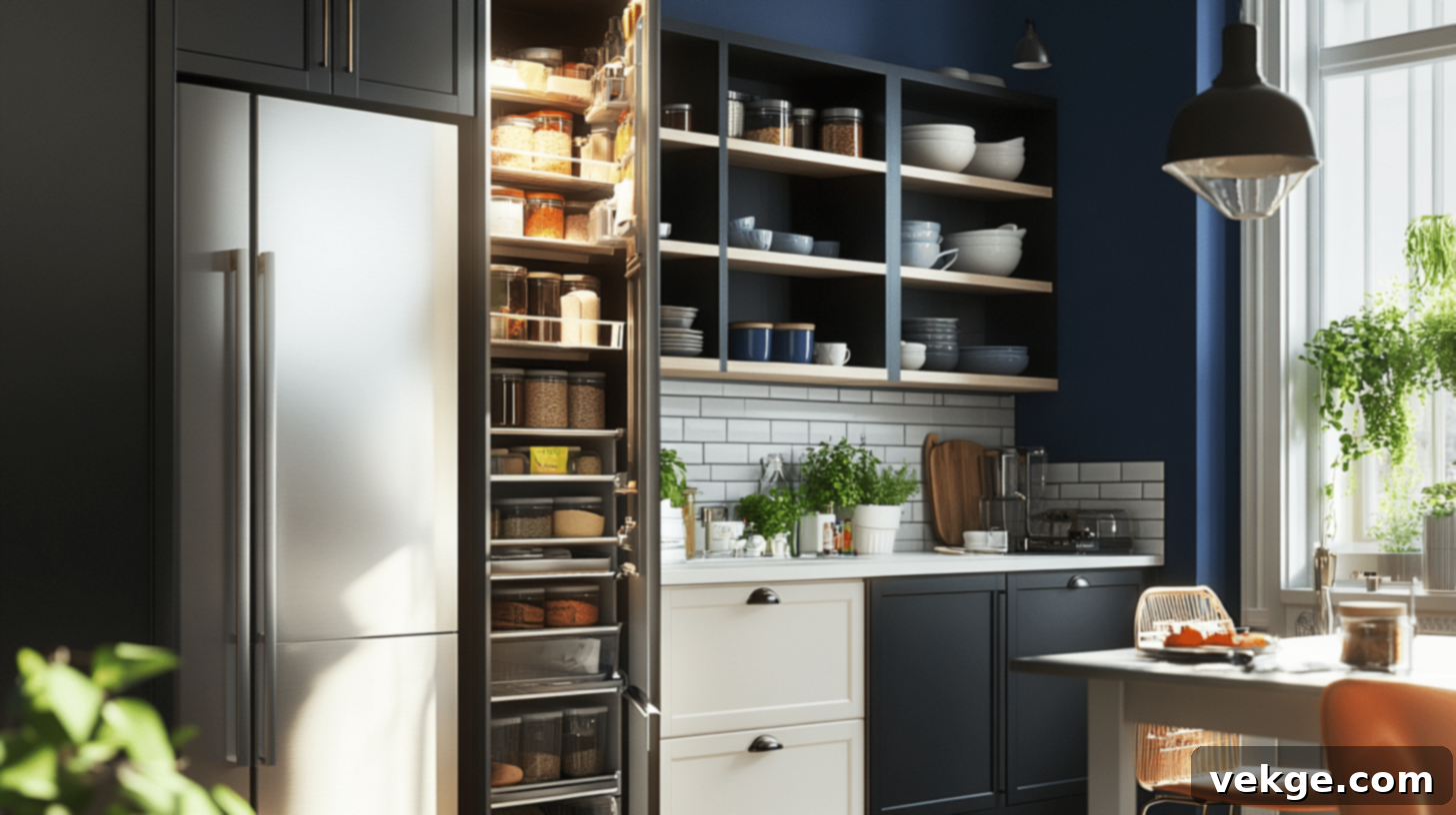 Vertical Storage Solutions for Kitchens