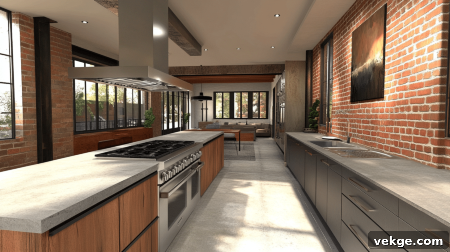 Industrial Chic Kitchen Style