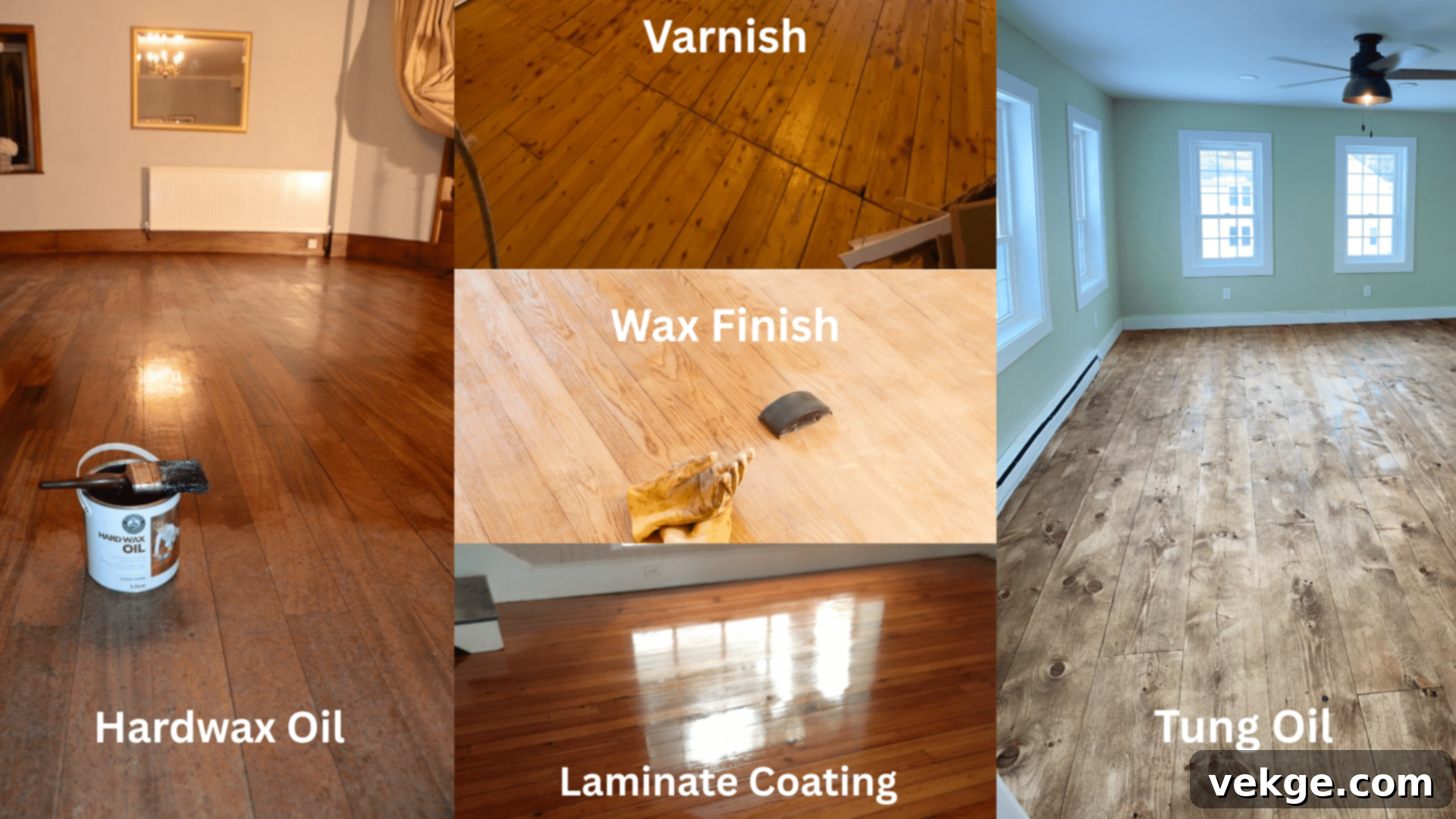 Comparing Pine Floor Finishes: Hardwax Oil, Varnish, Tung Oil, Wax Finish, Laminate Coating