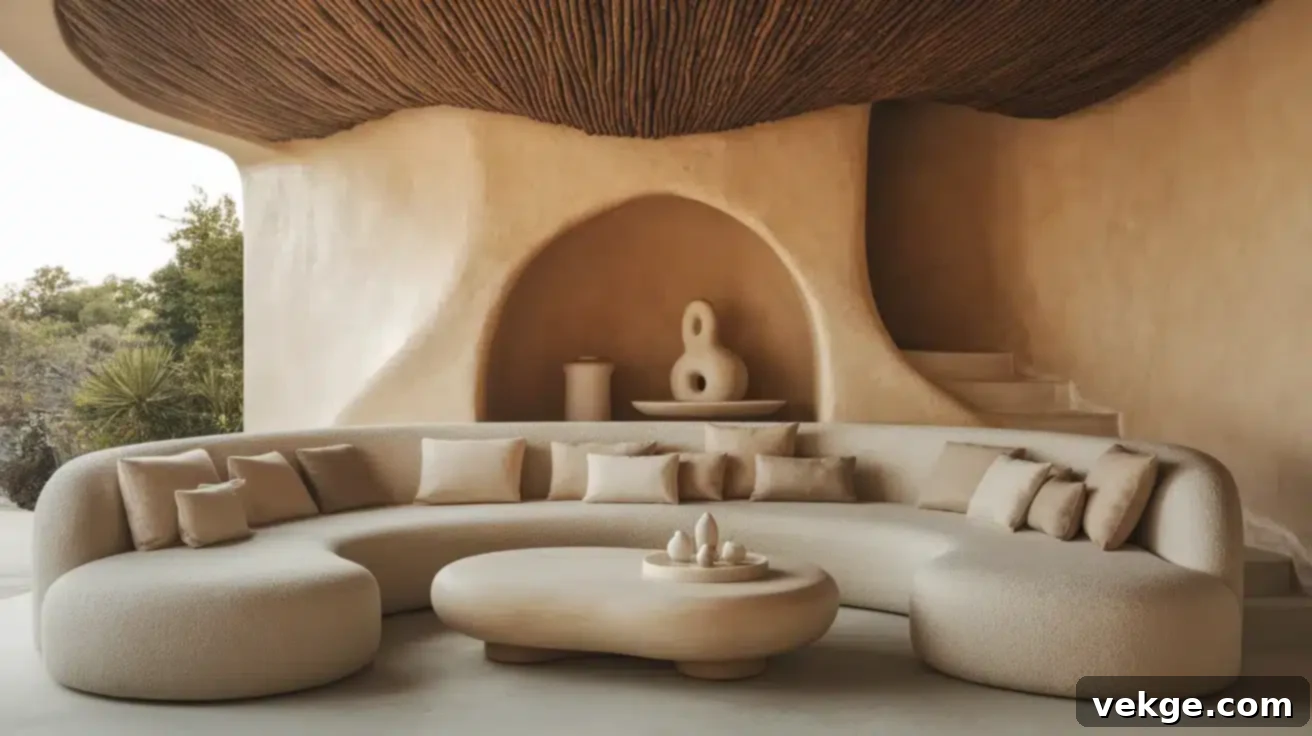 Organic Forms in Interior Design