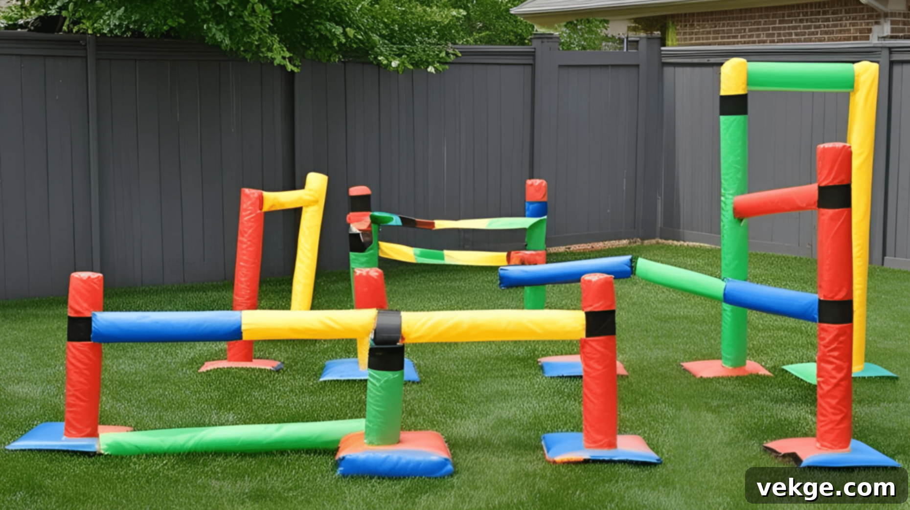 DIY Backyard Obstacle Course