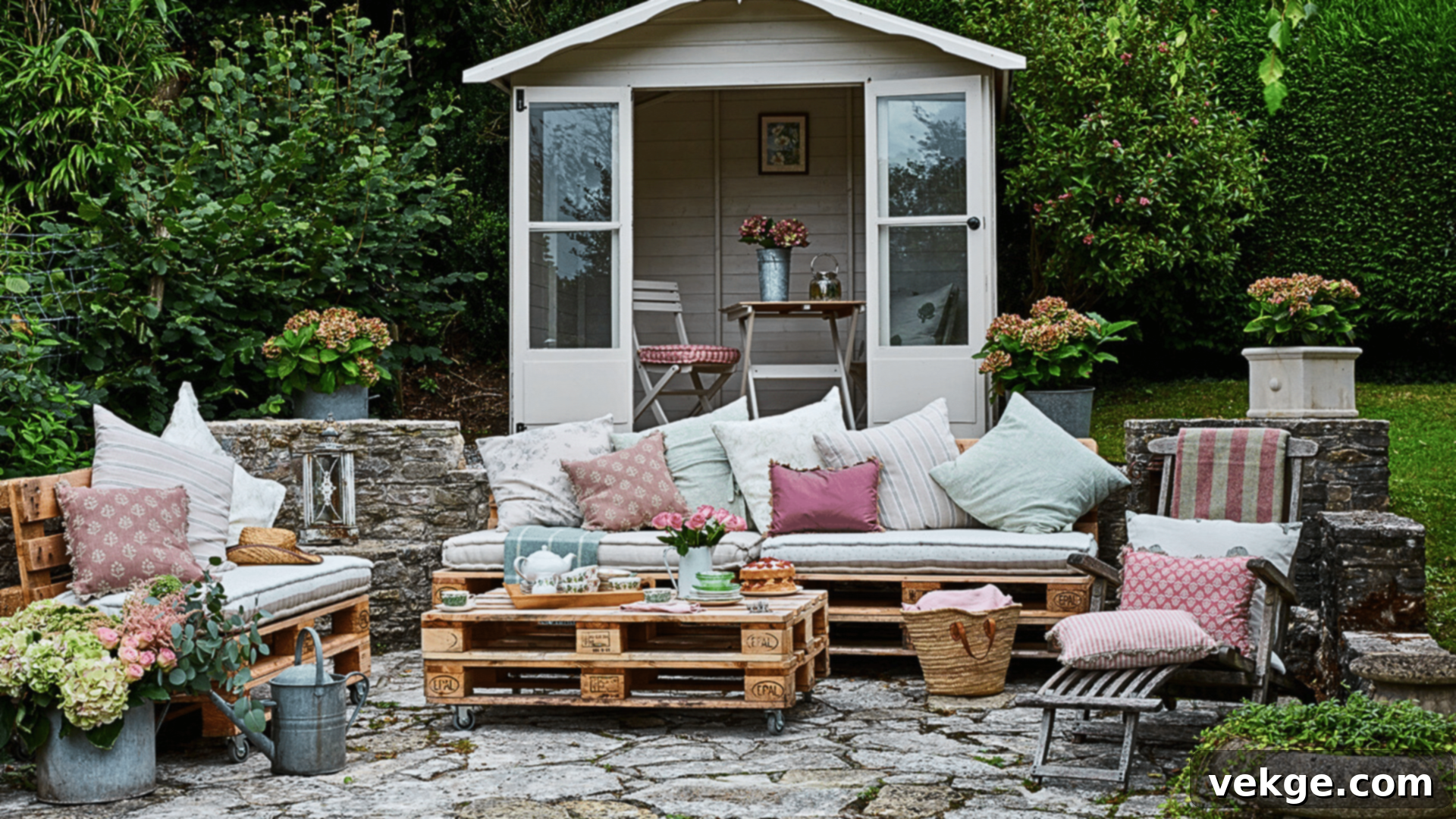 DIY Pallet Furniture for Backyards