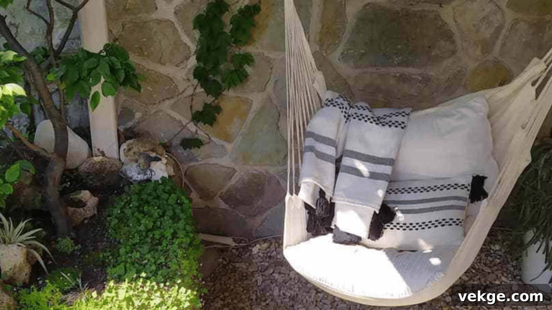 Hammock Nook for Backyard Relaxation