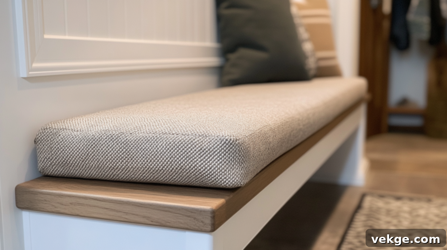 Adding Upholstery for Comfort