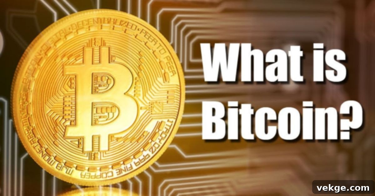 Bitcoin digital gold concept with coins and digital elements illustrating its value