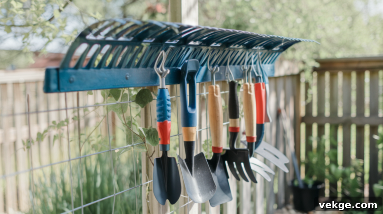 DIY Garden Tool Organization Ideas Using Recycled Items