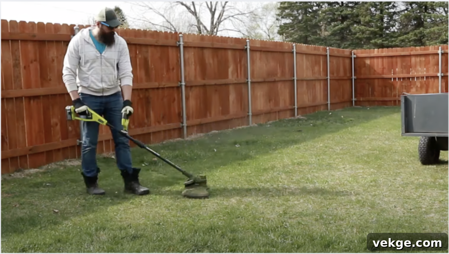 Preparation of the Patio Area for Pea Gravel