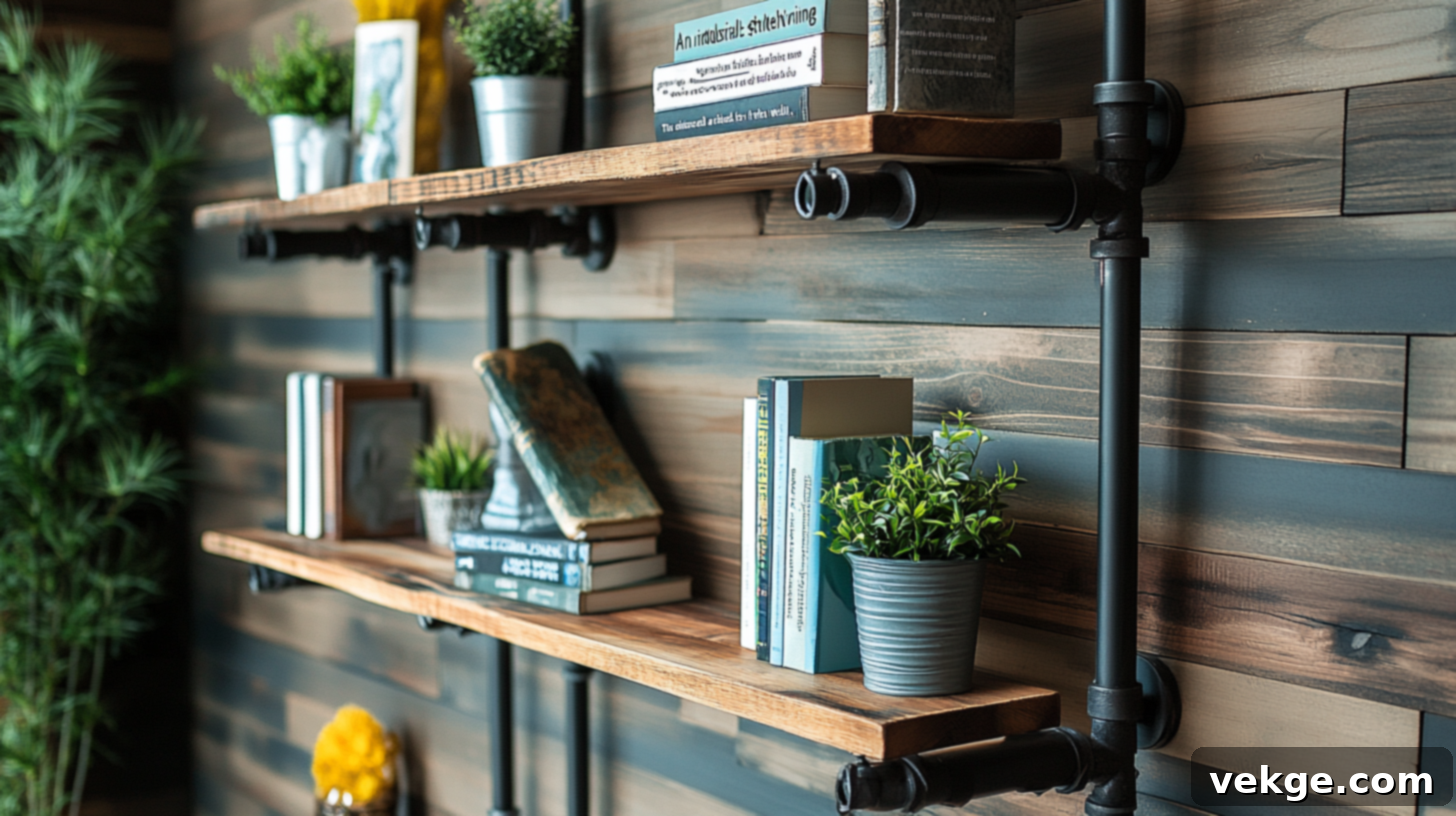 Exposed_Metal_Pipe_Shelving