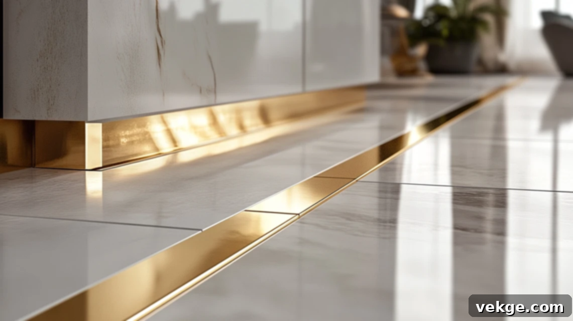 Gold Floor Trim or Edging