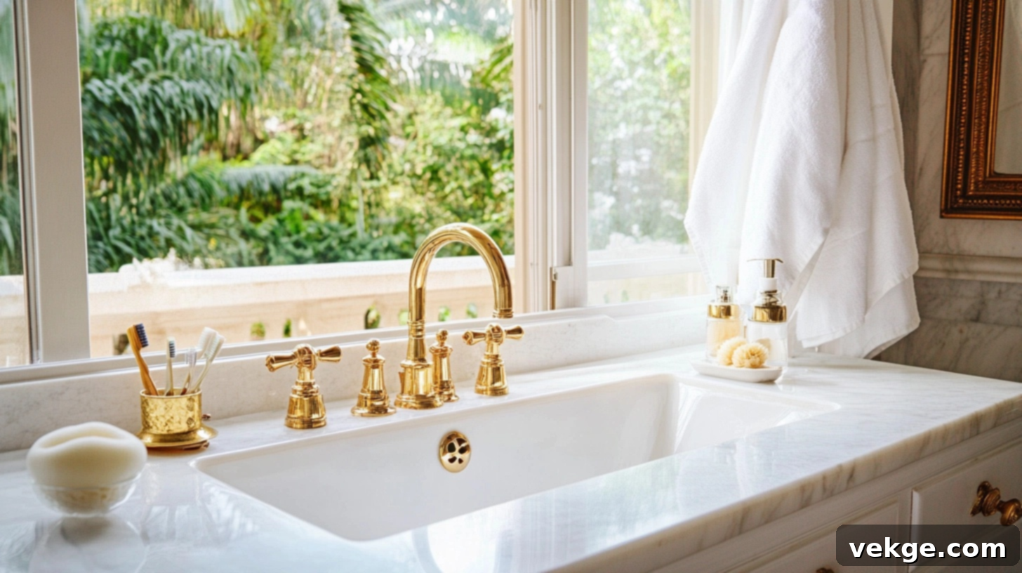 Gold Faucets and Fixtures