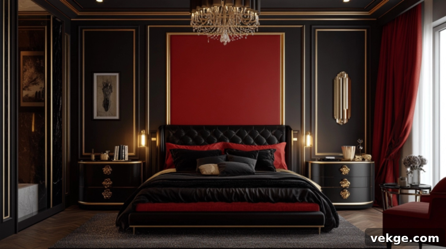 Red_and_Black_Bedroom_with_Gold_Trims