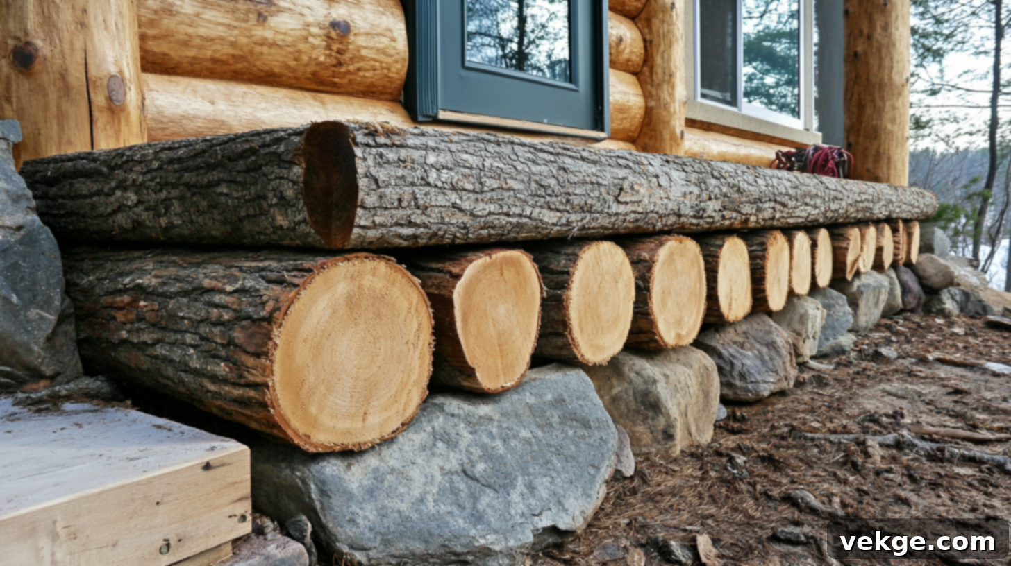 Rustic_Log_Skirting
