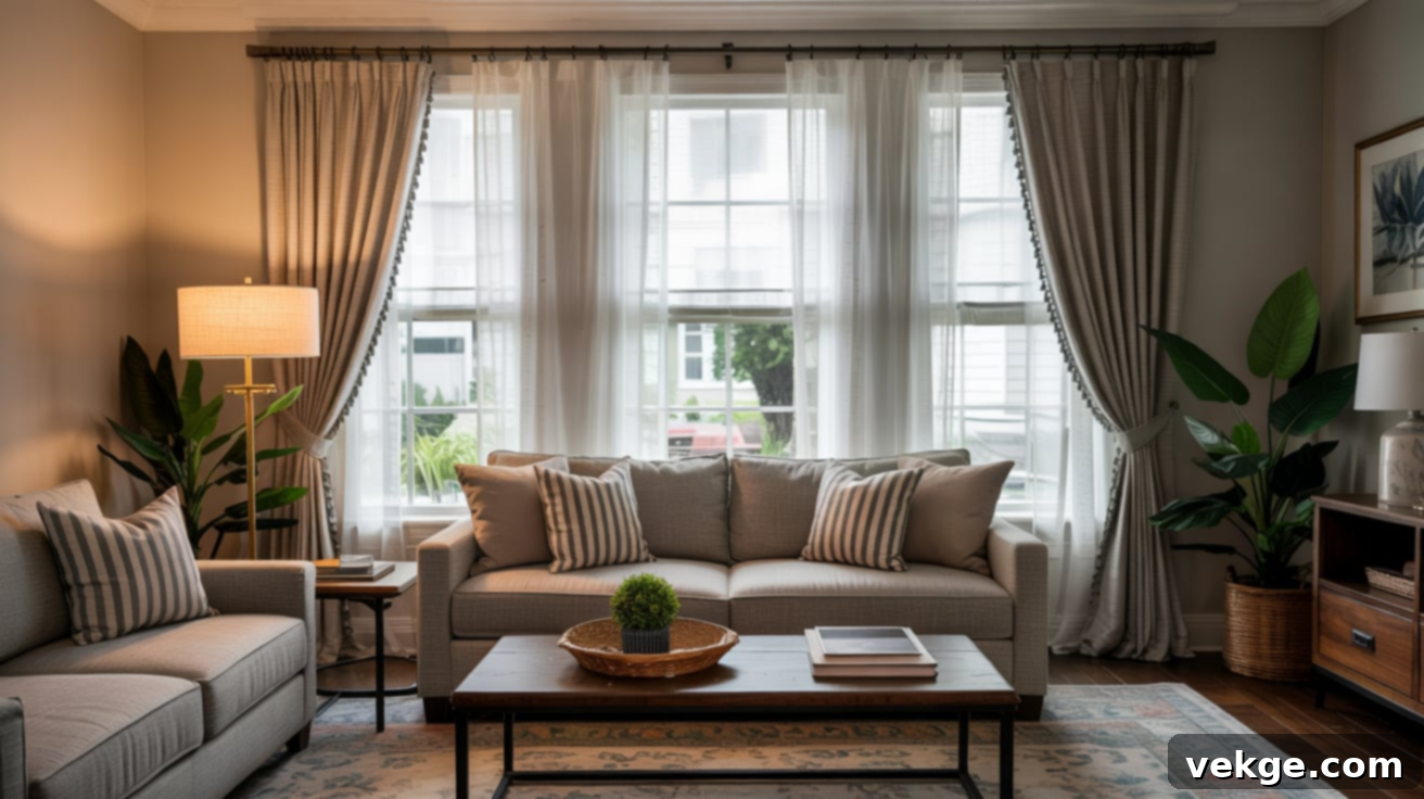 Living Rooms with Wide Walls