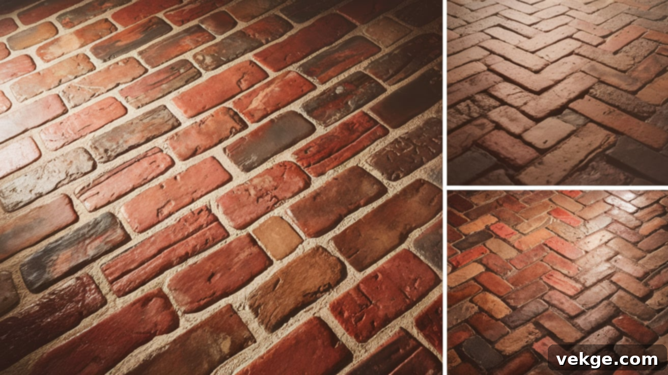 Modern Brick Floor Styles