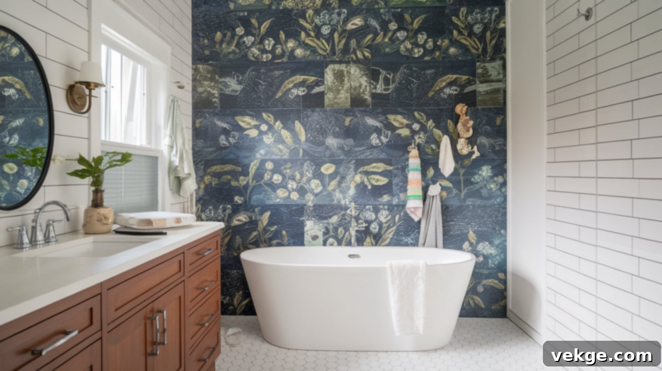 Stick-on Tiles or Peel-and-Stick Wallpaper