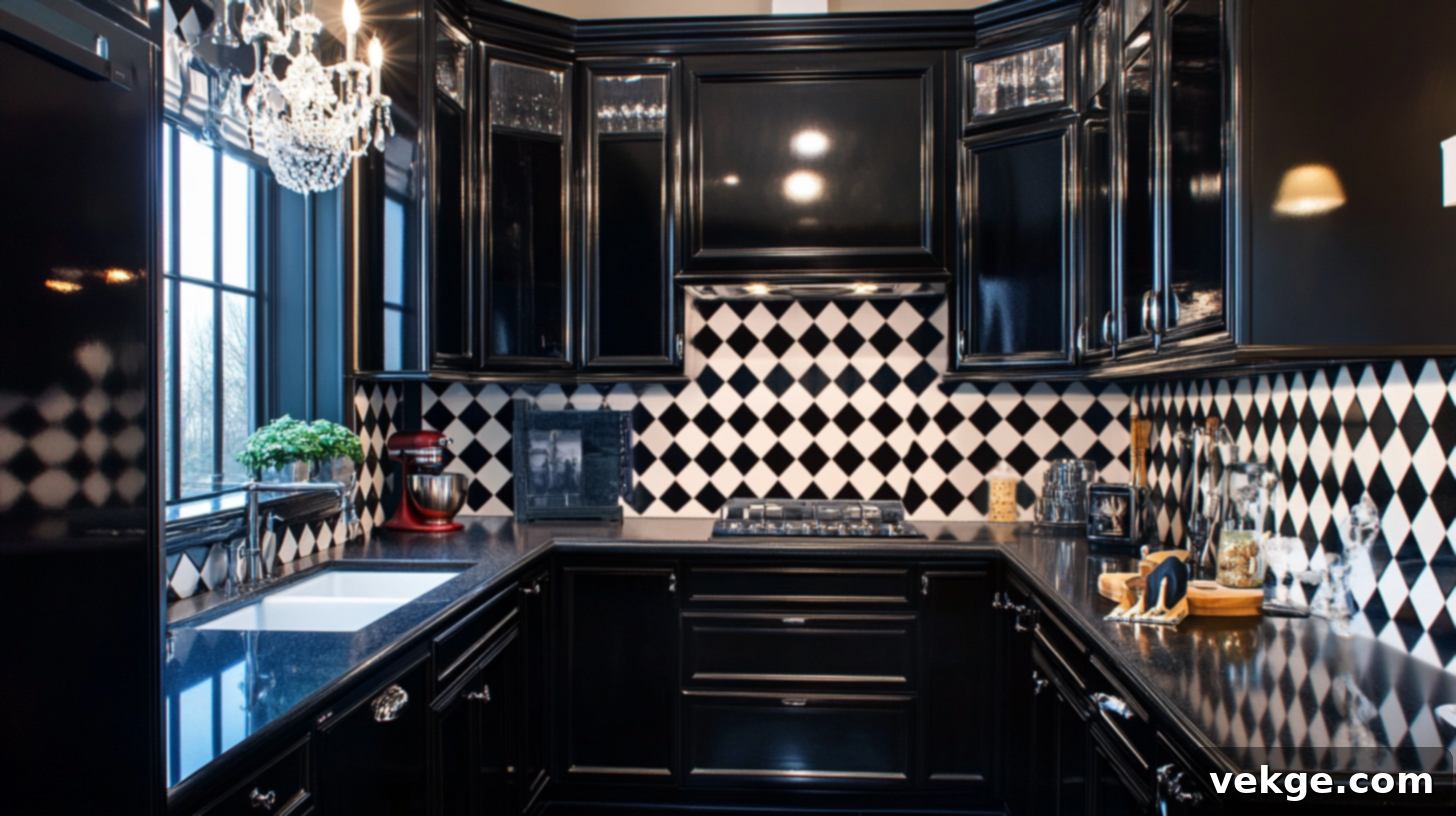 Black and White Checkerboard