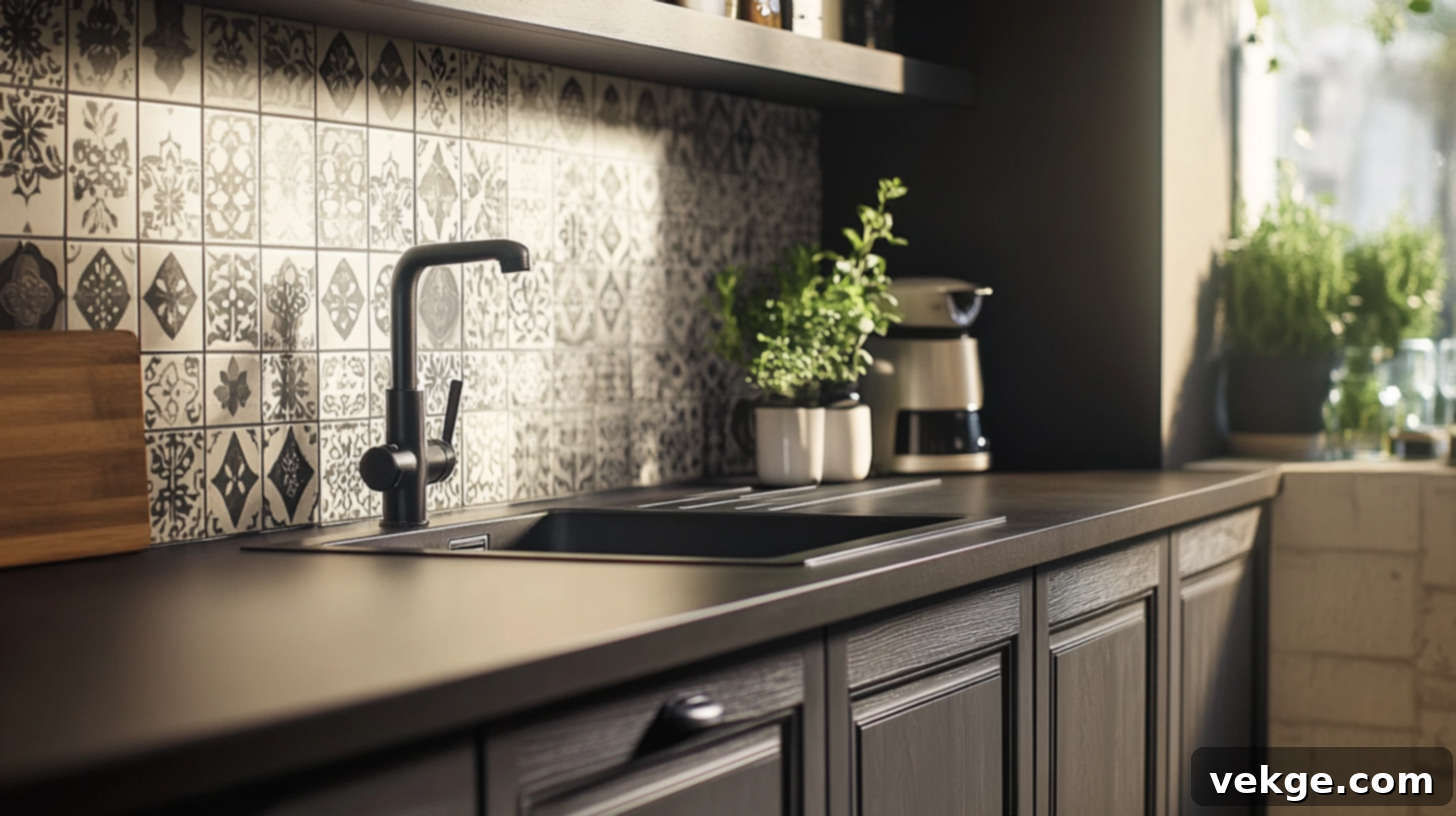 Patterned Subway Tiles