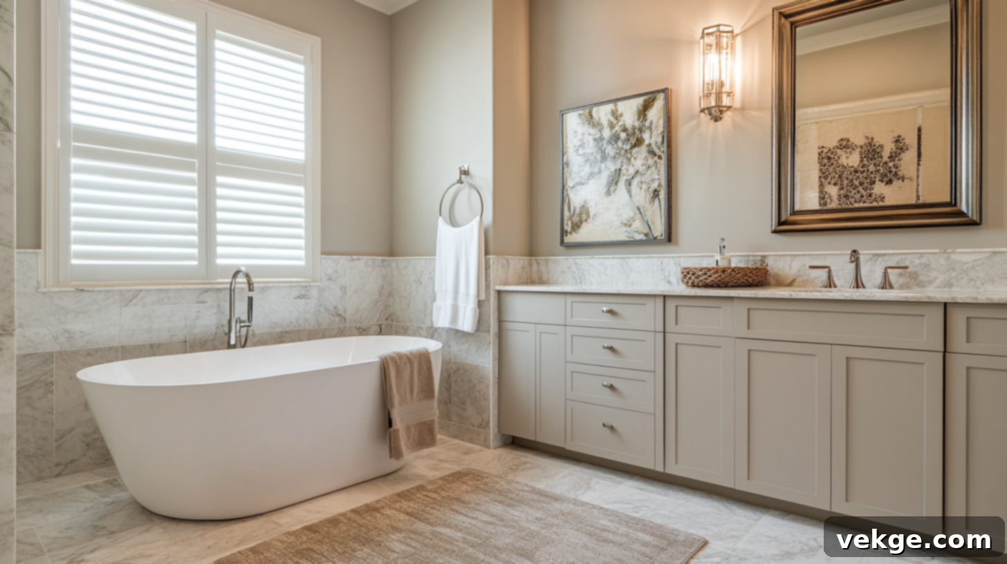 Large Marble-Look Tiles