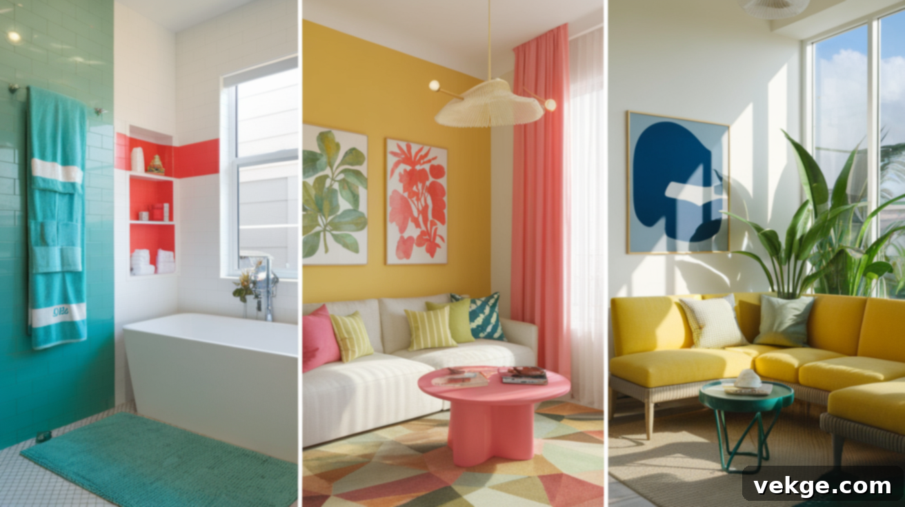 Table summarizing best tropical color pairings with explanations and uses.