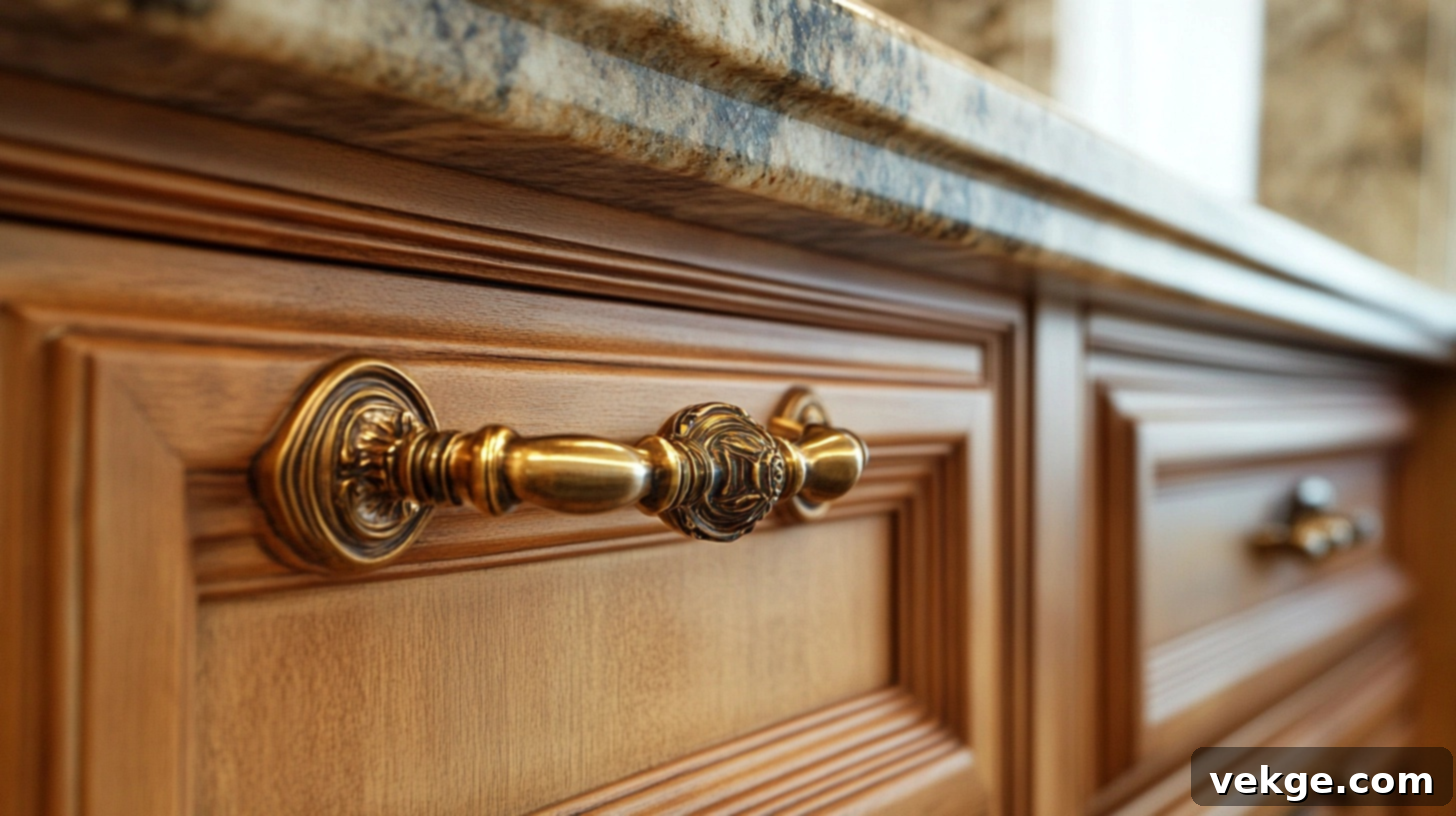 Brass or Antique-Style Hardware for Finishing Touches