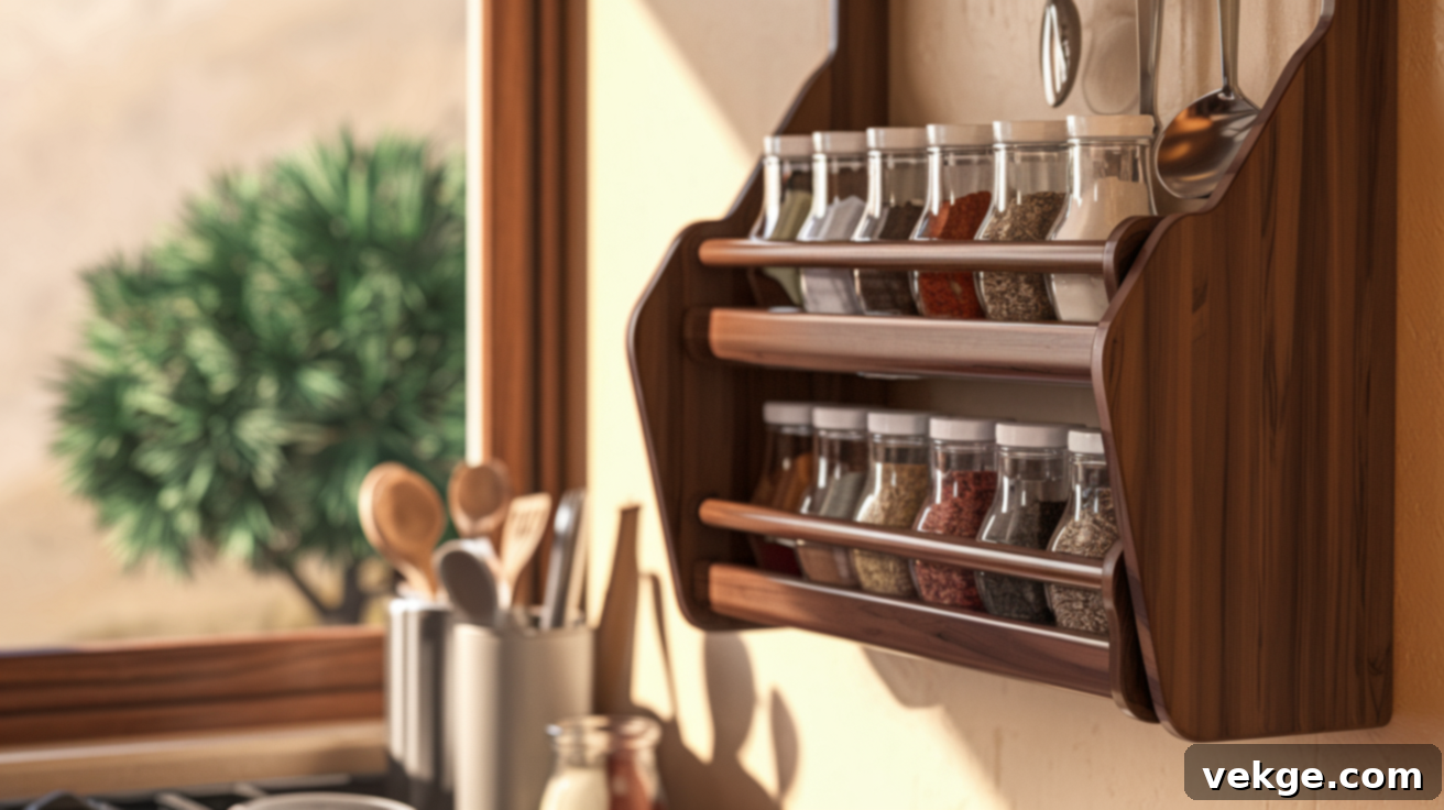 Open Spice Racks for Accessible Functionality