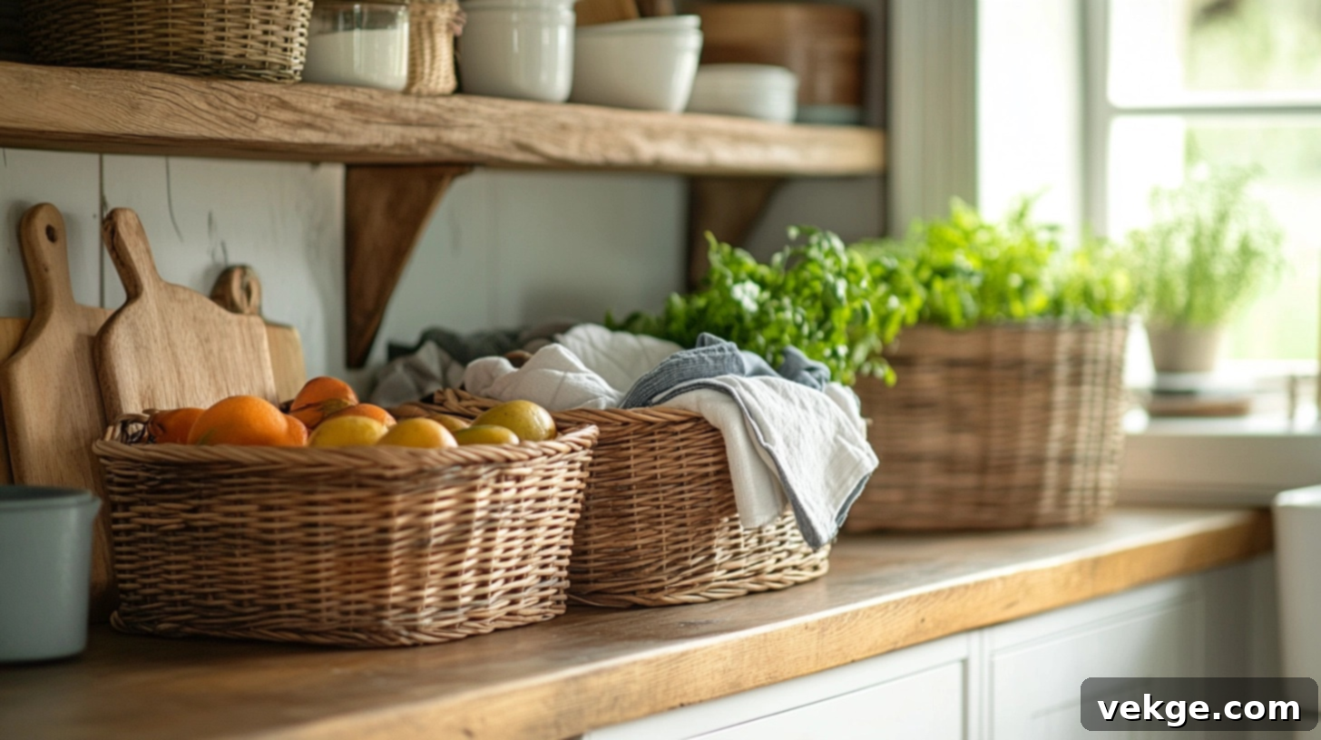 Baskets for Stylish Storage and Display