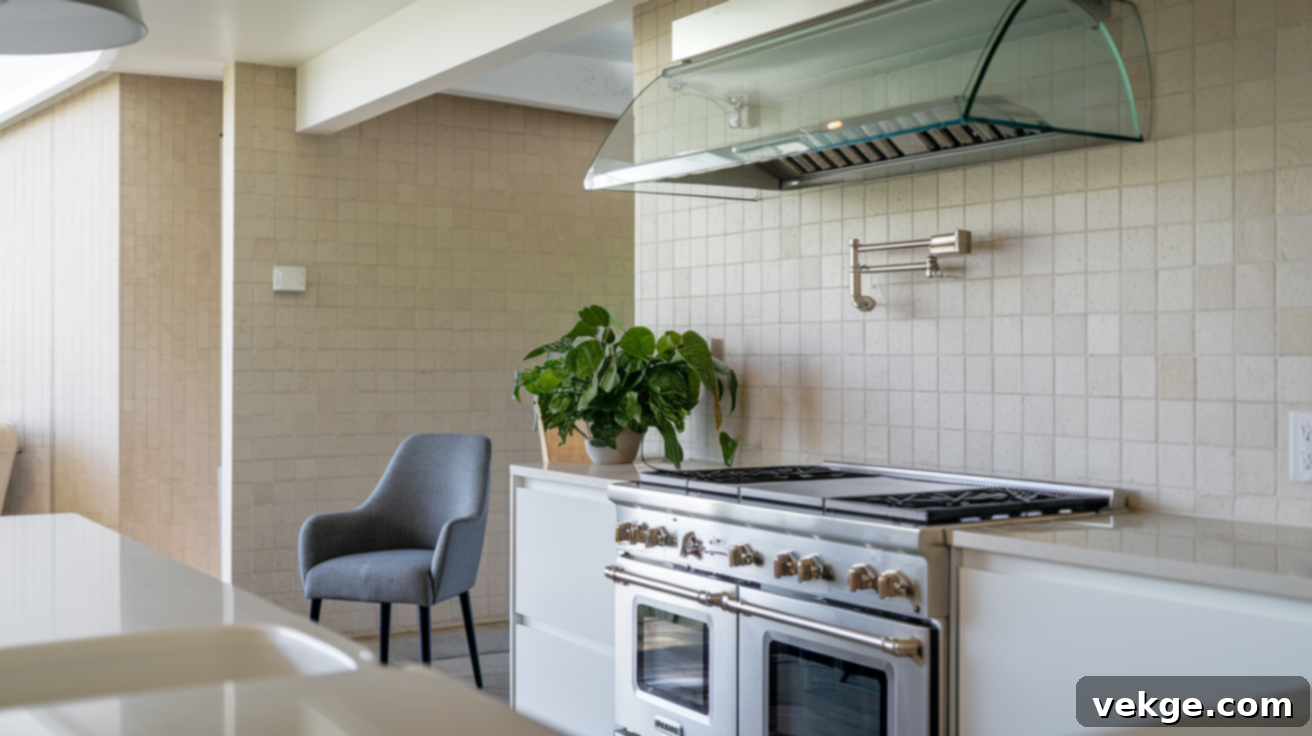 Glass Range Hood Cover