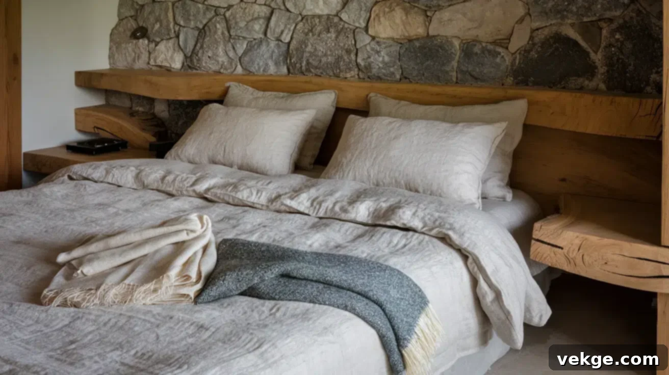 Layered Textures Over Flashy Decor