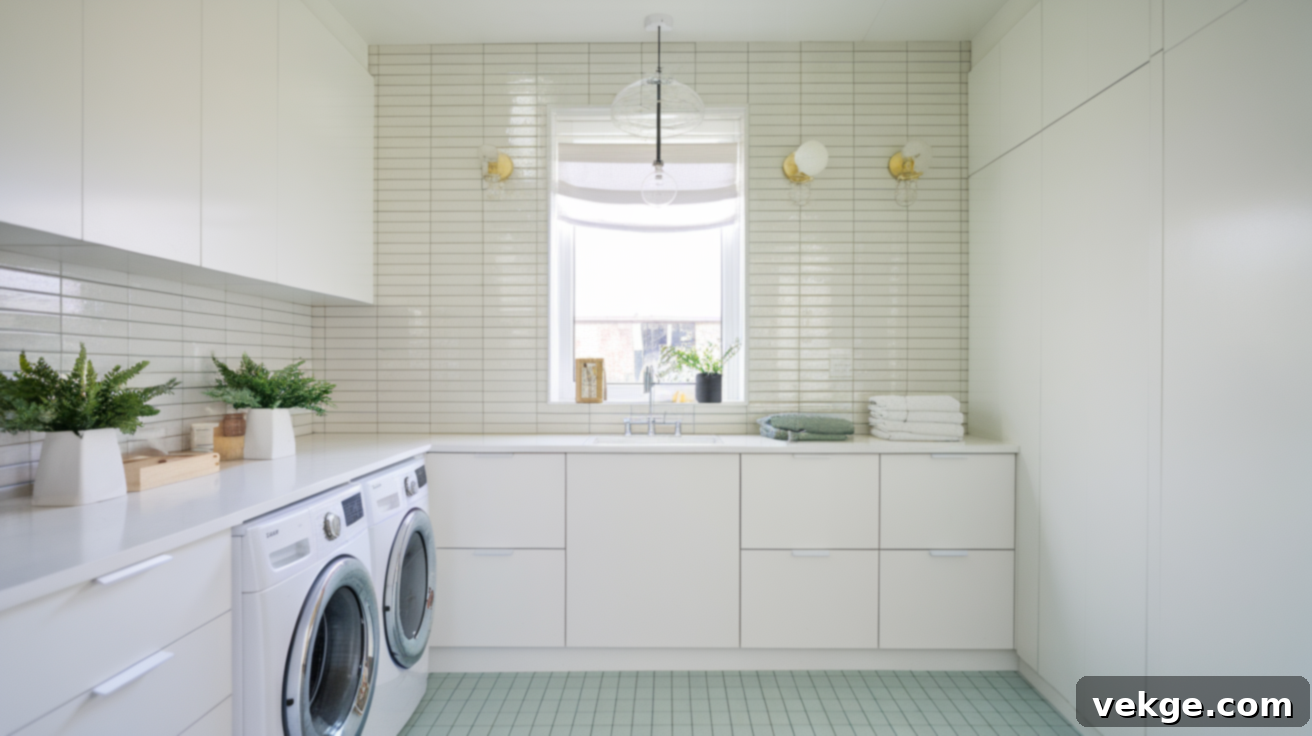 Frosted Glass Tile for a Clean Look