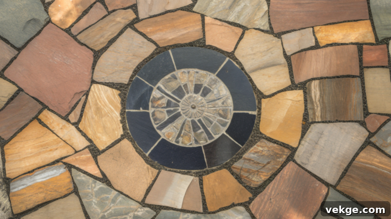 Flagstone_Fireplace_with_a_Custom_Stone_Insert