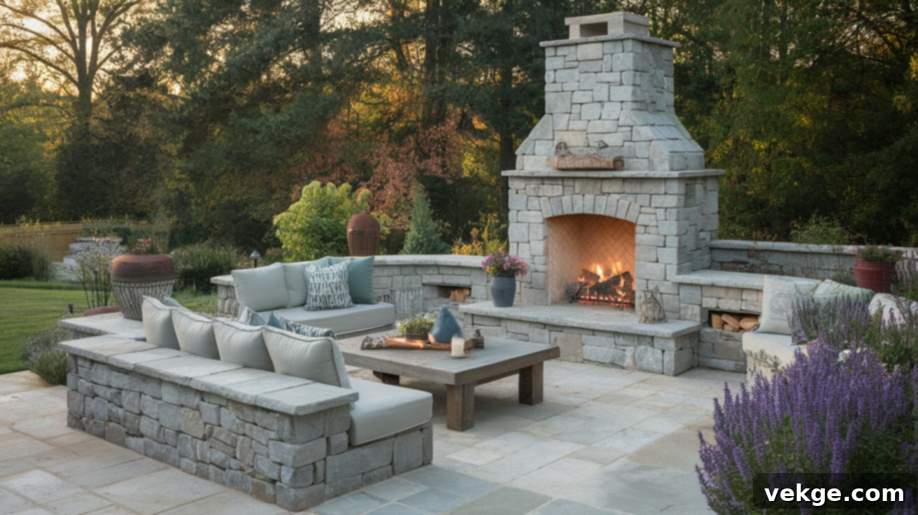 Outdoor_Flagstone_Fireplace_for_Your_Backyard