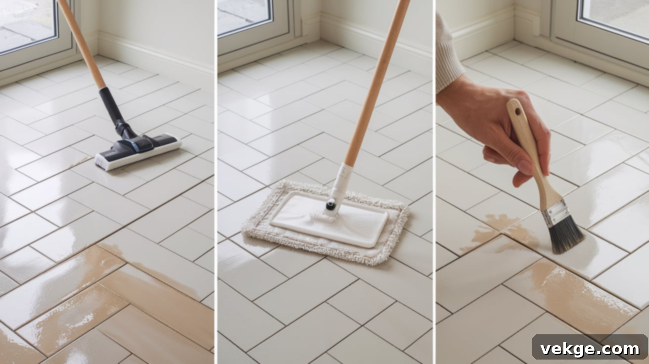 Maintaining Painted Tile Floors: Cleaning and Care Tips