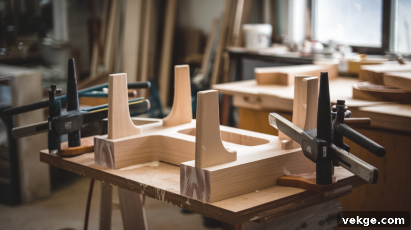 Step 3: Assembling the Dining Table Base and Top