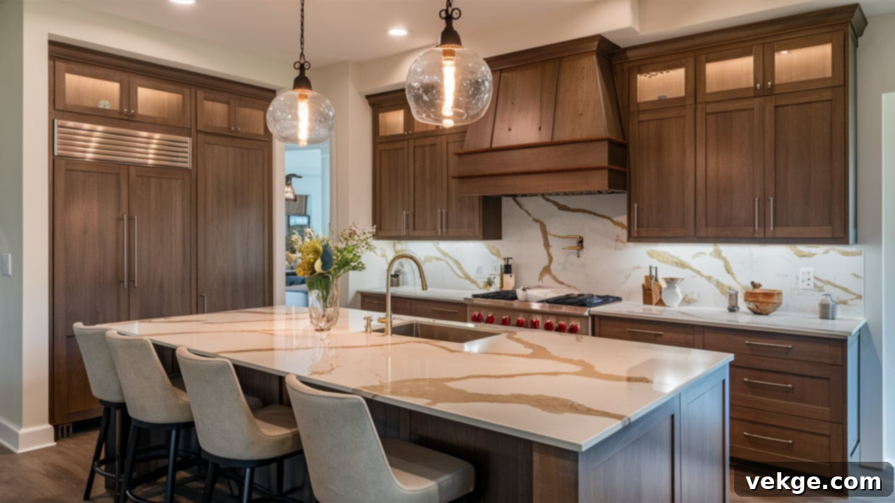 Lighting Ideas That Bring Moorland Fog Quartz to Life