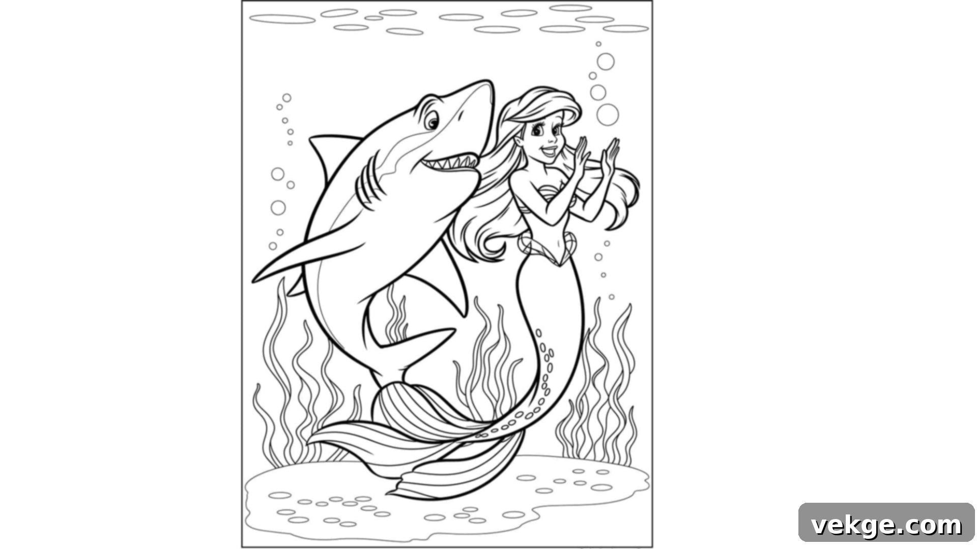 Ariel's Not-So-Scary Shark Encounter